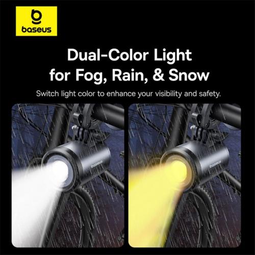 BASEUS PRIMETRIP SERIES BIKE LIGHT 2-IN-1 SET BLACK MOD. C12569000121-00 EAN 6932172667337