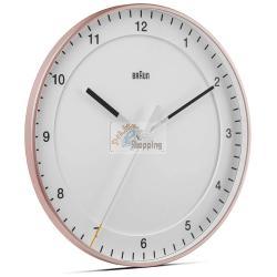 BRAUN BC 17 PW DCF OROLOGIO DA PARETE ROSA/BIANCO MOD. 67110 EAN 4007218671103