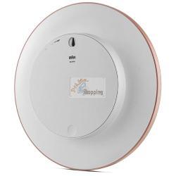 BRAUN BC 17 PW DCF OROLOGIO DA PARETE ROSA/BIANCO MOD. 67110 EAN 4007218671103