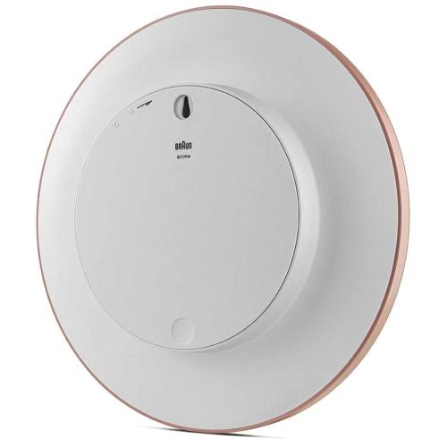 BRAUN BC 17 PW DCF OROLOGIO DA PARETE ROSA/BIANCO MOD. 67110 EAN 4007218671103