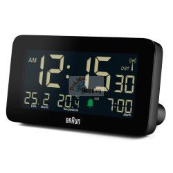 BRAUN BC10 DCF-B SVEGLIA RADIOCONTROLLATA NERO MOD. 67602 EAN 4007218676023