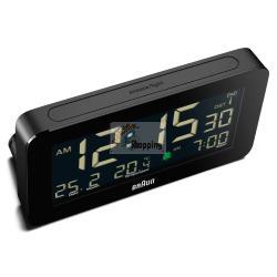 BRAUN BC10 DCF-B SVEGLIA RADIOCONTROLLATA NERO MOD. 67602 EAN 4007218676023