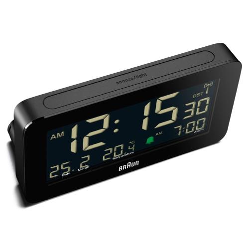 BRAUN BC10 DCF-B SVEGLIA RADIOCONTROLLATA NERO MOD. 67602 EAN 4007218676023