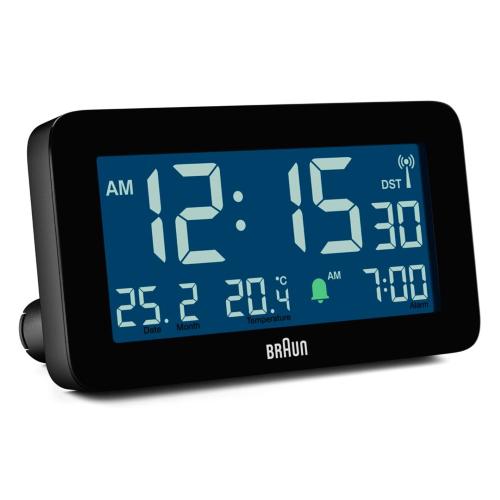 BRAUN BC10 DCF-B SVEGLIA RADIOCONTROLLATA NERO MOD. 67602 EAN 4007218676023