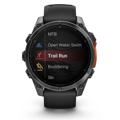 GARMIN FENIX 8 (47MM) NERO/GRIGIO ARDESIA MOD. 010-02904-00 EAN 0753759338060