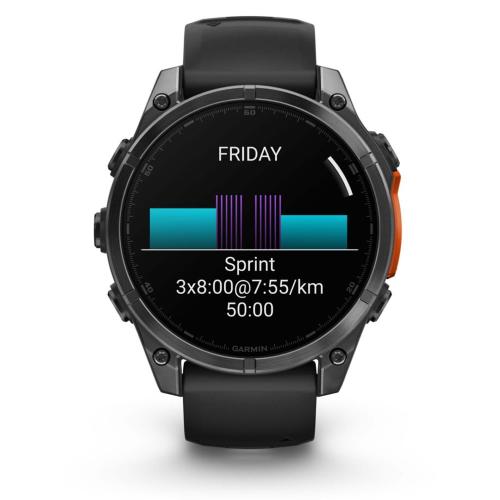 GARMIN FENIX 8 (47MM) NERO/GRIGIO ARDESIA MOD. 010-02904-00 EAN 0753759338060