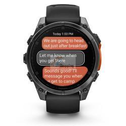 GARMIN FENIX 8 (47MM) NERO/GRIGIO ARDESIA MOD. 010-02904-00 EAN 0753759338060