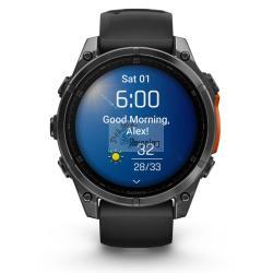 GARMIN FENIX 8 (47MM) NERO/GRIGIO ARDESIA MOD. 010-02904-00 EAN 0753759338060