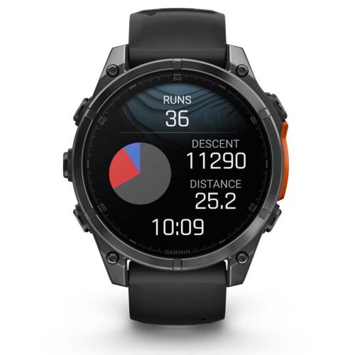 GARMIN FENIX 8 (47MM) NERO/GRIGIO ARDESIA MOD. 010-02904-00 EAN 0753759338060