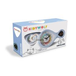 KIDYWOLF SVEGLIA ANALOGICA E DIGITALE CELESTE MOD. 418035 EAN 5407009180354