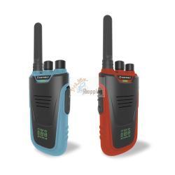 KIDYWOLF WALKIE-TALKIES CON TORCIA ELETTRICA BLU/ROSSO MOD. 418012 EAN 5407009180125