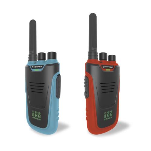 KIDYWOLF WALKIE-TALKIES CON TORCIA ELETTRICA BLU/ROSSO MOD. 418012 EAN 5407009180125