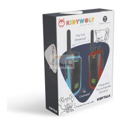KIDYWOLF WALKIE-TALKIES CON TORCIA ELETTRICA BLU/ROSSO MOD. 418012 EAN 5407009180125