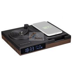 KIENZLE ALARM CLOCK W.BLUETOOTH SPEAKER AND WIRELESS CHARGER MOD. 15344 EAN 4007922100258