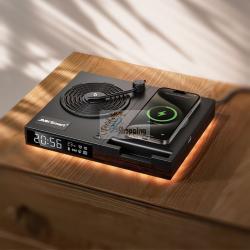 KIENZLE ALARM CLOCK W.BLUETOOTH SPEAKER AND WIRELESS CHARGER MOD. 15344 EAN 4007922100258