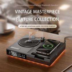 KIENZLE ALARM CLOCK W.BLUETOOTH SPEAKER AND WIRELESS CHARGER MOD. 15344 EAN 4007922100258