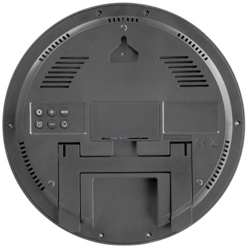 KIENZLE DCF RADIO-CONTROL.WALL CLOCK W.ROOM TEMP.DISPLAY ANTHR. MOD. 15362 EAN 4007922100432