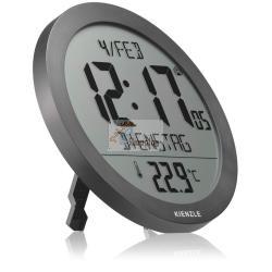 KIENZLE DCF RADIO-CONTROL.WALL CLOCK W.ROOM TEMP.DISPLAY ANTHR. MOD. 15362 EAN 4007922100432