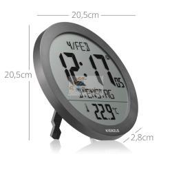 KIENZLE DCF RADIO-CONTROL.WALL CLOCK W.ROOM TEMP.DISPLAY ANTHR. MOD. 15362 EAN 4007922100432