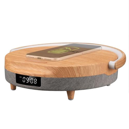 KIENZLE LED ALARM CLOCK W. BLUE- TOOTH SPEAKER + WIRELESS CHARGER MOD. 15321 EAN 4007922100180