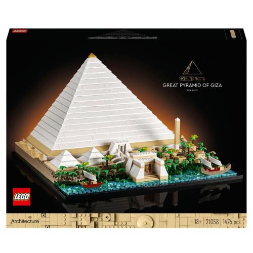 LEGO ARCHITECTURE 21058 LA GRANDE PIRAMIDE DI GIZA MOD. 21058 EAN 5702017152349