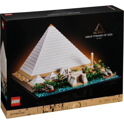 LEGO ARCHITECTURE 21058 LA GRANDE PIRAMIDE DI GIZA MOD. 21058 EAN 5702017152349
