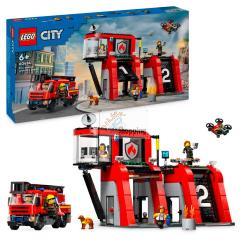 LEGO CITY 60414 FIRE STATION WITH FIRE TRUCK MOD. 60414 EAN 5702017582962
