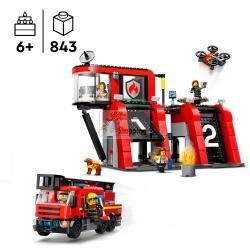 LEGO CITY 60414 FIRE STATION WITH FIRE TRUCK MOD. 60414 EAN 5702017582962