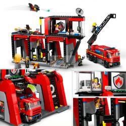 LEGO CITY 60414 FIRE STATION WITH FIRE TRUCK MOD. 60414 EAN 5702017582962