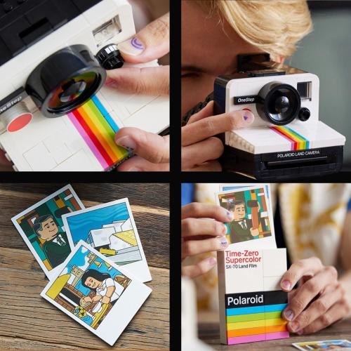 LEGO IDEAS 21345 FOTOCAMERA POLAROID ONESTEP SX-70 MOD. 21345 EAN 5702017599113