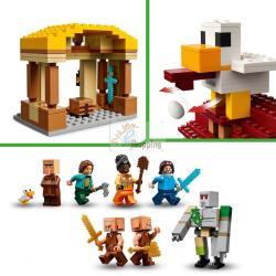 LEGO MINECRAFT 21273 THE GHAST BALLOON VILLAGE ATTACK MOD. 21273 EAN 5702017815473