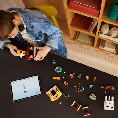 LEGO MINECRAFT 21273 THE GHAST BALLOON VILLAGE ATTACK MOD. 21273 EAN 5702017815473