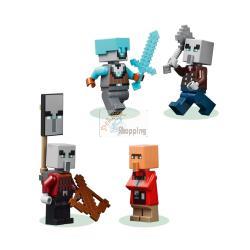 LEGO MINECRAFT 21278 THE PILLAGER OUTPOST AND RAVAGER MOD. 21278 EAN 5702017815527