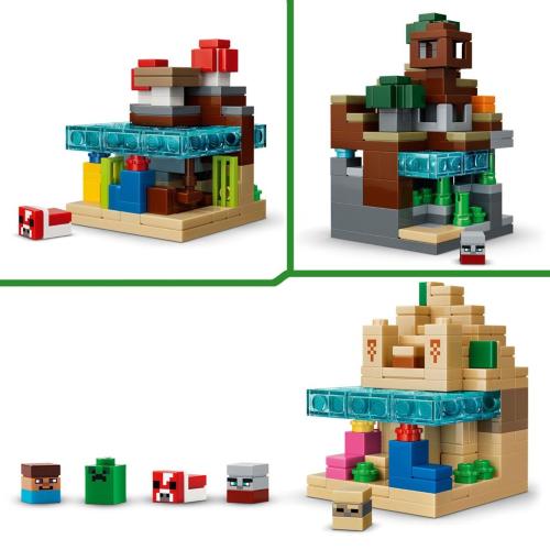 LEGO MINECRAFT 21589 MINI BIOMES MOD. 21589 EAN 5702018055984