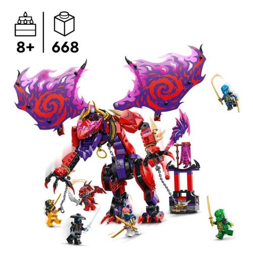 LEGO NINJAGO 71832 THUNDERFANG DRAGON OF CHAOS MOD. 71832 EAN 5702017815671