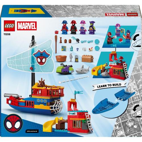 LEGO SPIDEY 11208 TEAM SPIDEY PIRATE SHIP MOD. 11208 EAN 5702018063491