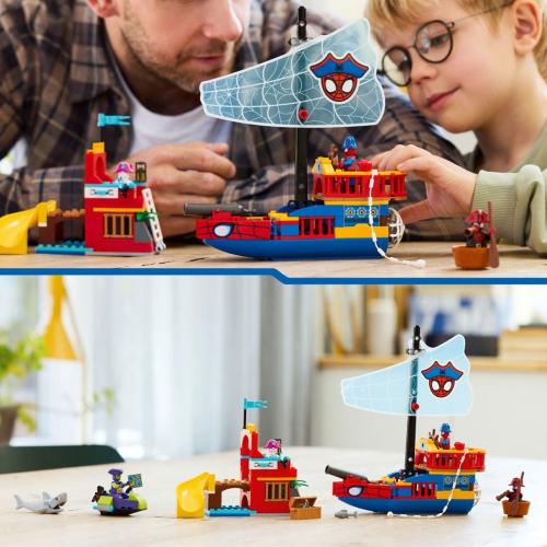 LEGO SPIDEY 11208 TEAM SPIDEY PIRATE SHIP MOD. 11208 EAN 5702018063491