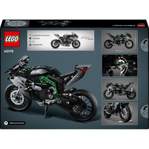LEGO TECHNIC 42170 KAWASAKI NINJA H2R MOTORCYCLE MOD. 42170 EAN 5702017583556