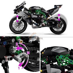 LEGO TECHNIC 42170 KAWASAKI NINJA H2R MOTORCYCLE MOD. 42170 EAN 5702017583556