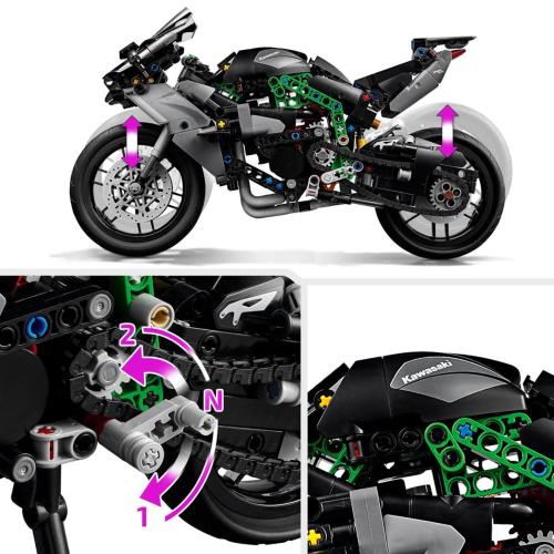 LEGO TECHNIC 42170 KAWASAKI NINJA H2R MOTORCYCLE MOD. 42170 EAN 5702017583556