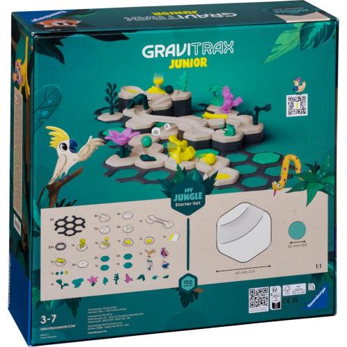 RAVENSBURGER GRAVITRAX JUNIOR STARTER SET L JUNGLE MOD. 27499 EAN 4005556274994