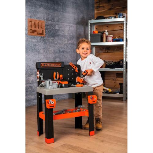 SMOBY BLACK & DECKER PRO WORKBENCH MODEL 2025 MOD. 360740 EAN 3032163607403