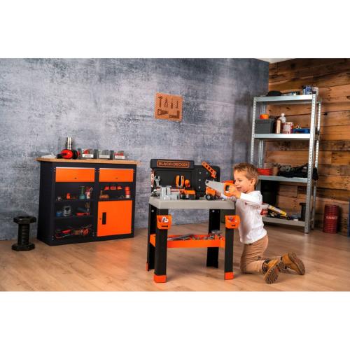 SMOBY BLACK & DECKER PRO WORKBENCH MODEL 2025 MOD. 360740 EAN 3032163607403
