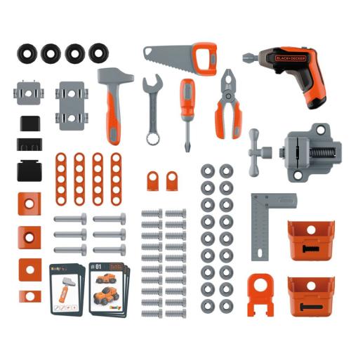 SMOBY BLACK & DECKER PRO WORKBENCH MODEL 2025 MOD. 360740 EAN 3032163607403
