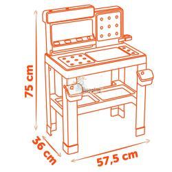 SMOBY BLACK & DECKER PRO WORKBENCH MODEL 2025 MOD. 360740 EAN 3032163607403