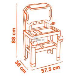 SMOBY BLACK & DECKER WORKBENCH MODEL 2025 MOD. 360739 EAN 3032163607397