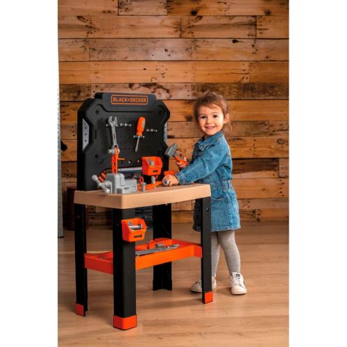 SMOBY BLACK & DECKER WORKBENCH MODEL 2025 MOD. 360739 EAN 3032163607397