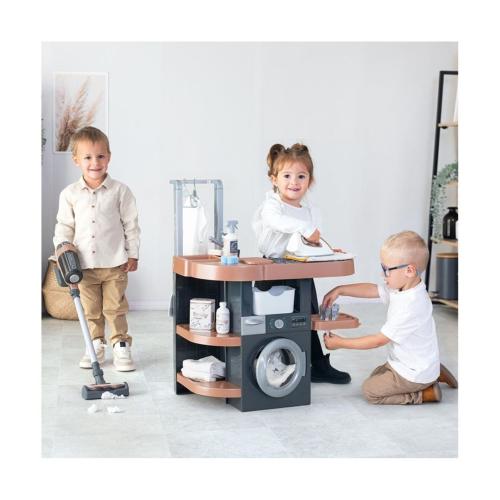 SMOBY ROWENTA CLEANING SET LAUNDRY ROOM MOD. 7600330327 EAN 3032163303275