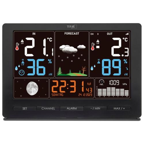 TFA 35.1118.01 NERO SEASON STAZIONE METEO MOD. 35.1118.01 EAN 4009816039316