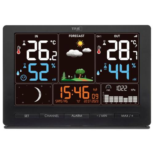 TFA 35.1118.01 NERO SEASON STAZIONE METEO MOD. 35.1118.01 EAN 4009816039316